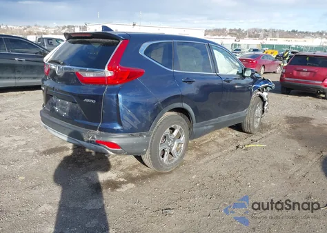 2017 Honda Cr-V Ex-L/Ex-L Navi from USA, damaged, VIN 2HKRW2H89HH618556